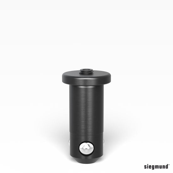 Load image into Gallery viewer, Siegmund System 28 Fast Clamping Bolt flat without slot double burnished (2-280524) – product view
