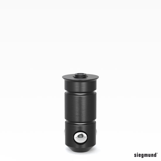 Load image into Gallery viewer, Siegmund System 28 Flush Mount Bolt double burnished (2-280528) – product view