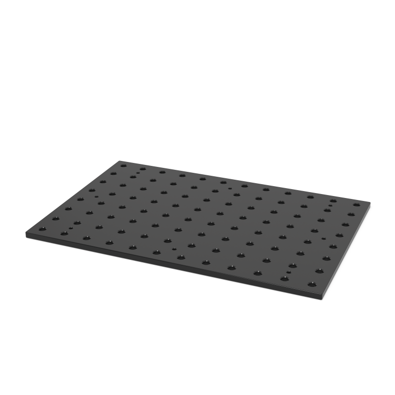 Load image into Gallery viewer, Siegmund System 28 welding table top with precision grid of boreholes for modular fixturing and clamping solutions