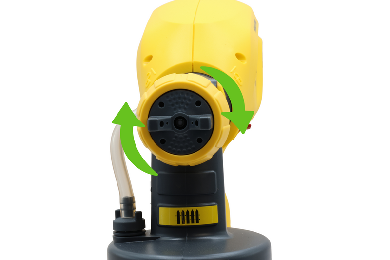 Load image into Gallery viewer, 3YO GUN
Wireless nebulizer for 3YO liquids
Engineered on the factory floor, refined to the last detail.
rotate head for different type of spread.