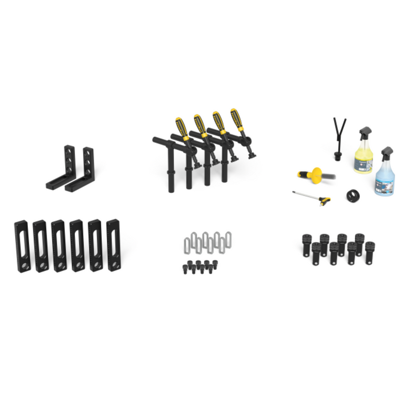 Load image into Gallery viewer, sets provide you with the optimal equipment for precise and safe work on Siegmund welding and clamping tables. They include a carefully created selection of high-quality tools and fastening elements to support you in the implementation of your projects.