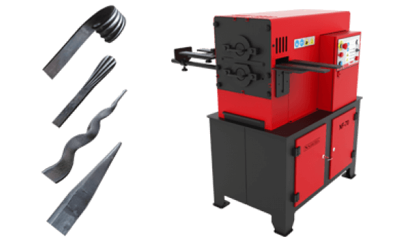 Load image into Gallery viewer, Nargesa NF70 Hot Wrought Iron End Forming Machine