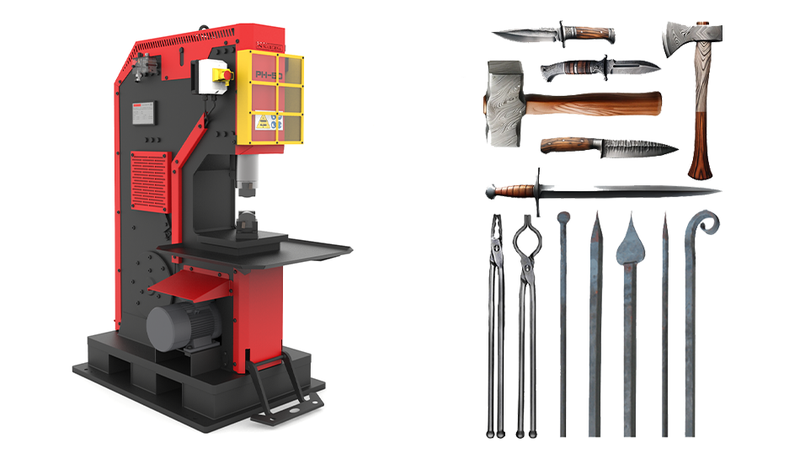 Load image into Gallery viewer, Nargesa PH50 Power Hammer, 50 kg