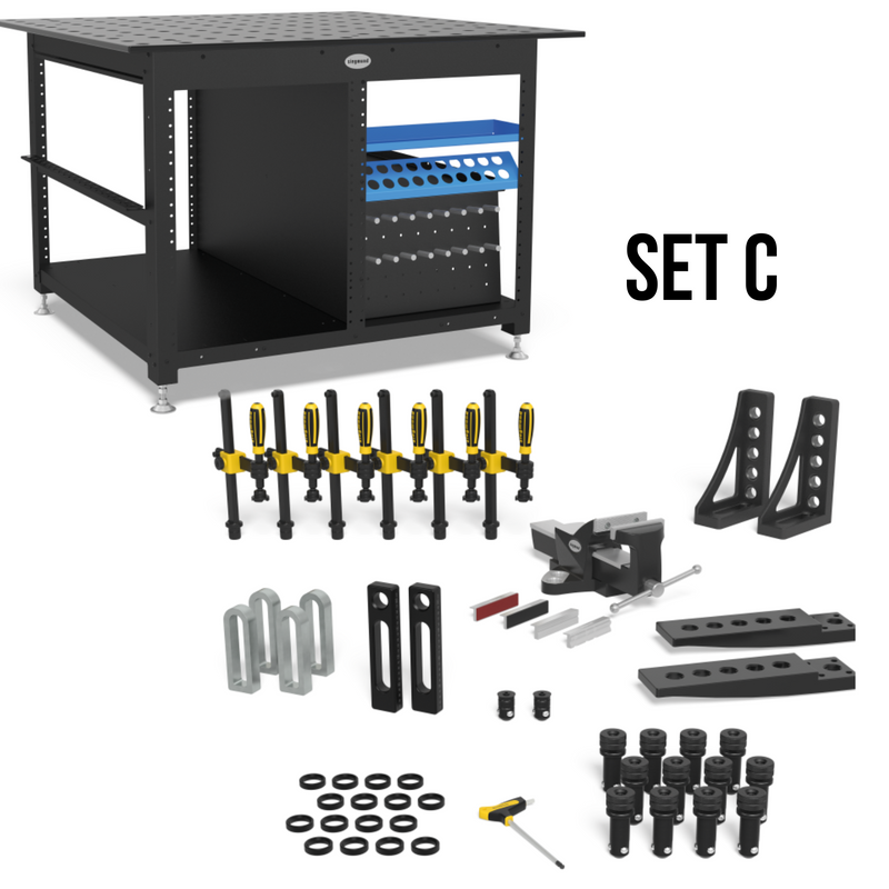 Load image into Gallery viewer, Siegmund System 28 - Workstation - 1200x800x850mm