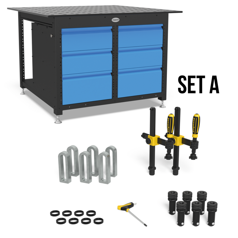 Load image into Gallery viewer, Siegmund System 28 - Workstation - 1200x800x850mm