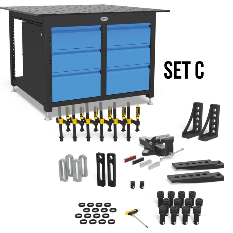 Load image into Gallery viewer, Siegmund System 28 - Workstation - 1200x800x850mm