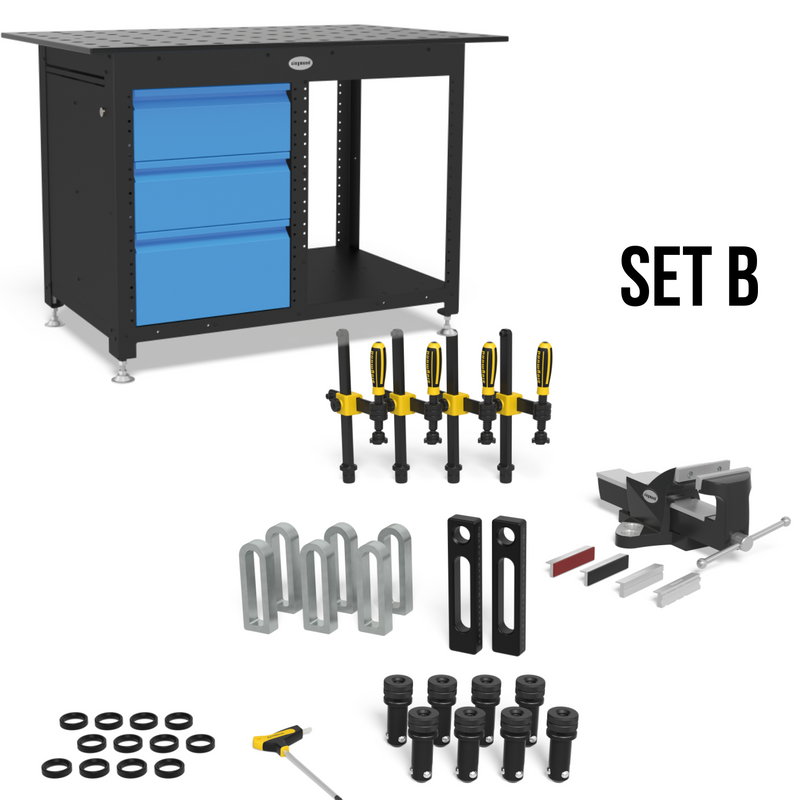Load image into Gallery viewer, Siegmund System 28 - Workstation - 1200x800x850mm