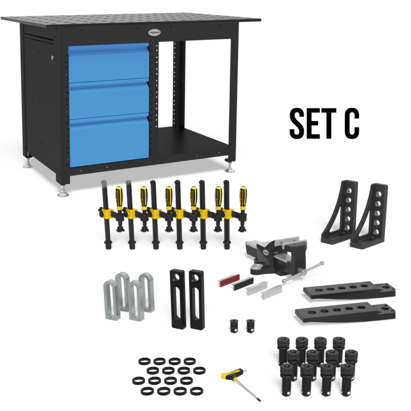 Load image into Gallery viewer, Siegmund System 28 - Workstation - 1200x800x850mm