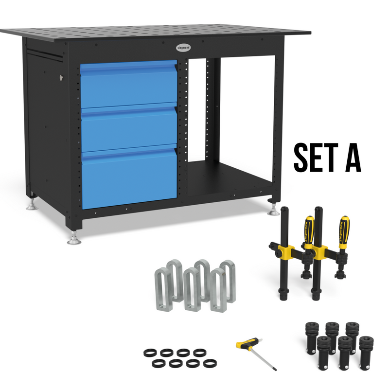 Load image into Gallery viewer, Siegmund System 28 - Workstation - 1200x800x850mm