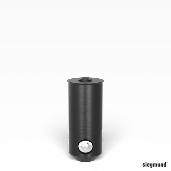 Load image into Gallery viewer, Siegmund System 28 Flush Mount Bolt without slot double burnished (2-AP280528) – product view
