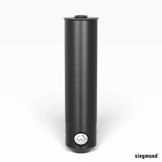 Load image into Gallery viewer, Siegmund System 28 Flush Mount Bolt without slot quadruple burnished (2-AP280530) – product view