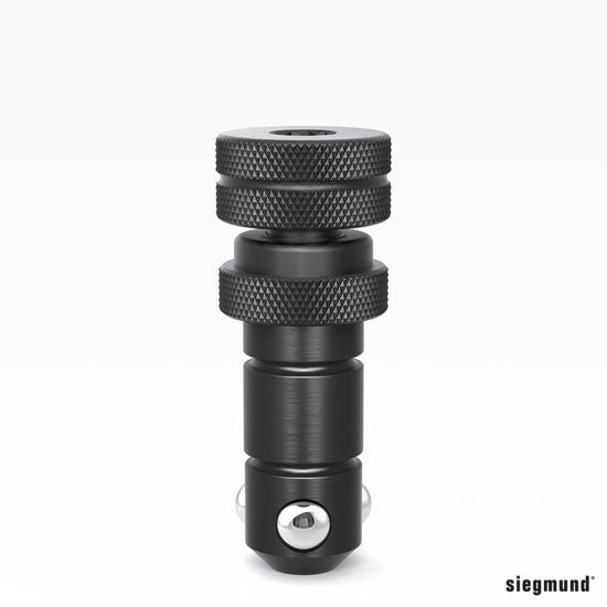 Load image into Gallery viewer, Siegmund System 28 Universal Bolt Comfort double burnished (2-280532) – product view
