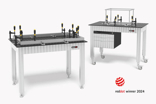 Siegmund workbench is awarded – Red Dot Design Award Winner 2024