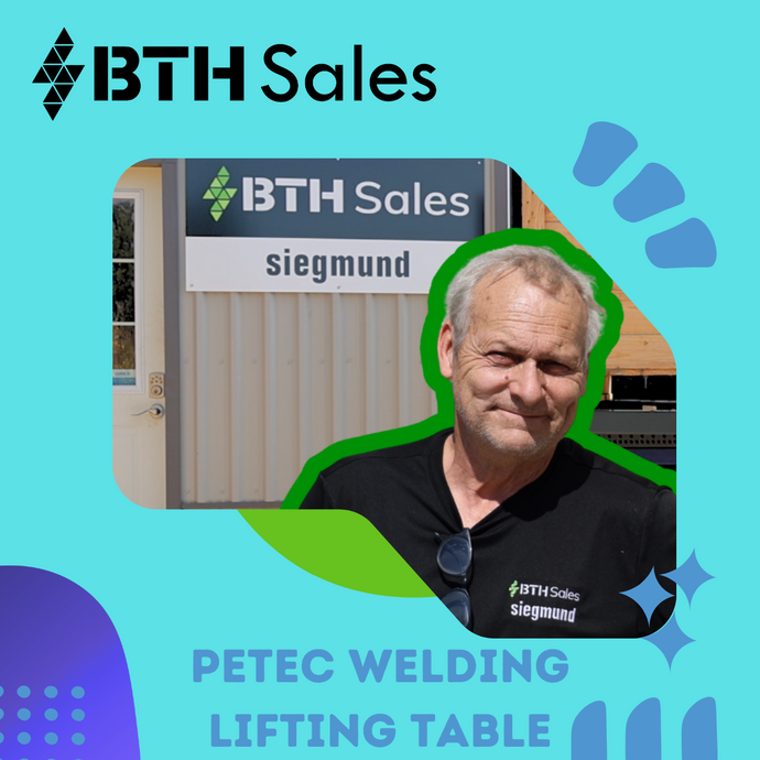 PETec Welding Lifting Table – The Perfect Match for Siegmund Excellence