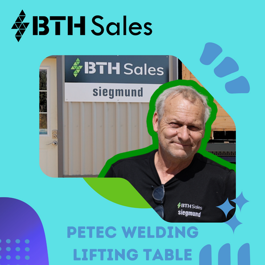 PETec Welding Lifting Table – The Perfect Match for Siegmund Excellence