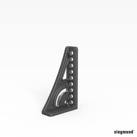 Siegmund System 16 - Stop & Clamping Square 250G With Rotation Angle