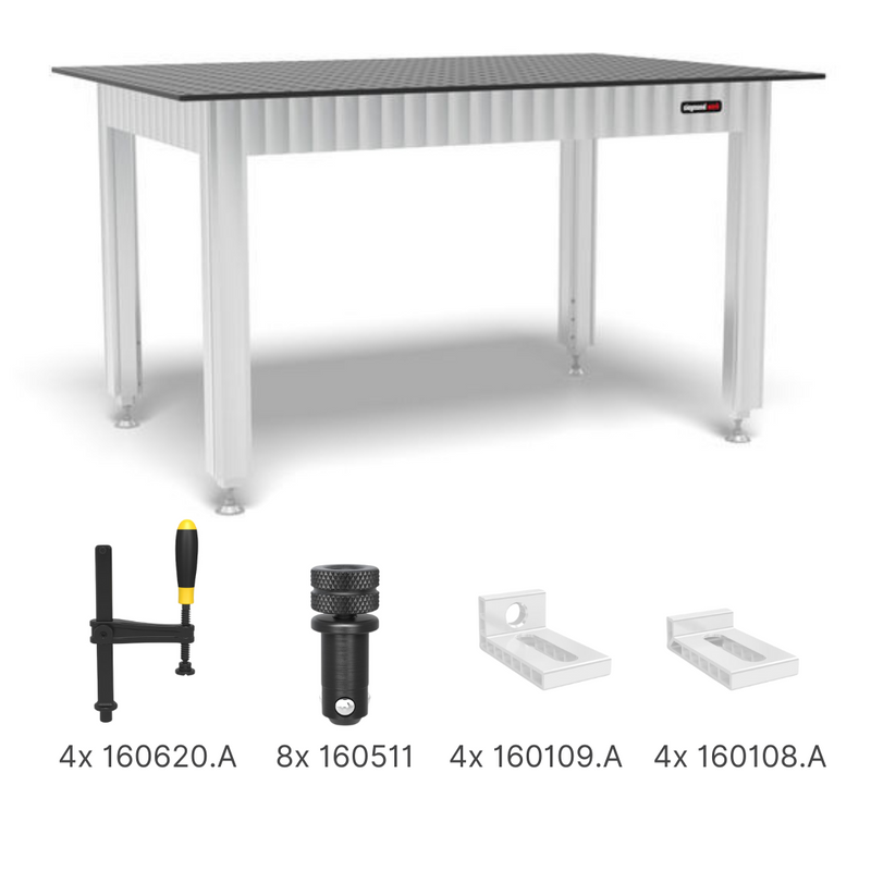 Load image into Gallery viewer, Siegmund Aluminum Body Workbench Welding Table
