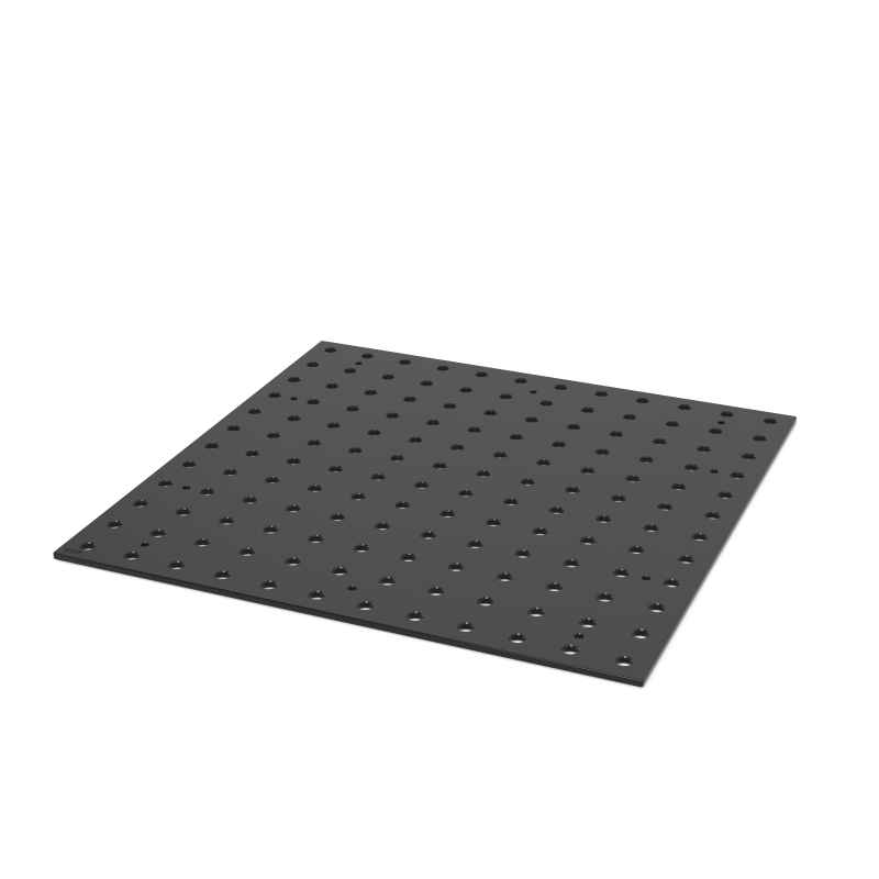 Load image into Gallery viewer, Siegmund System 28 welding table top with precision grid of boreholes for modular fixturing and clamping solutions
