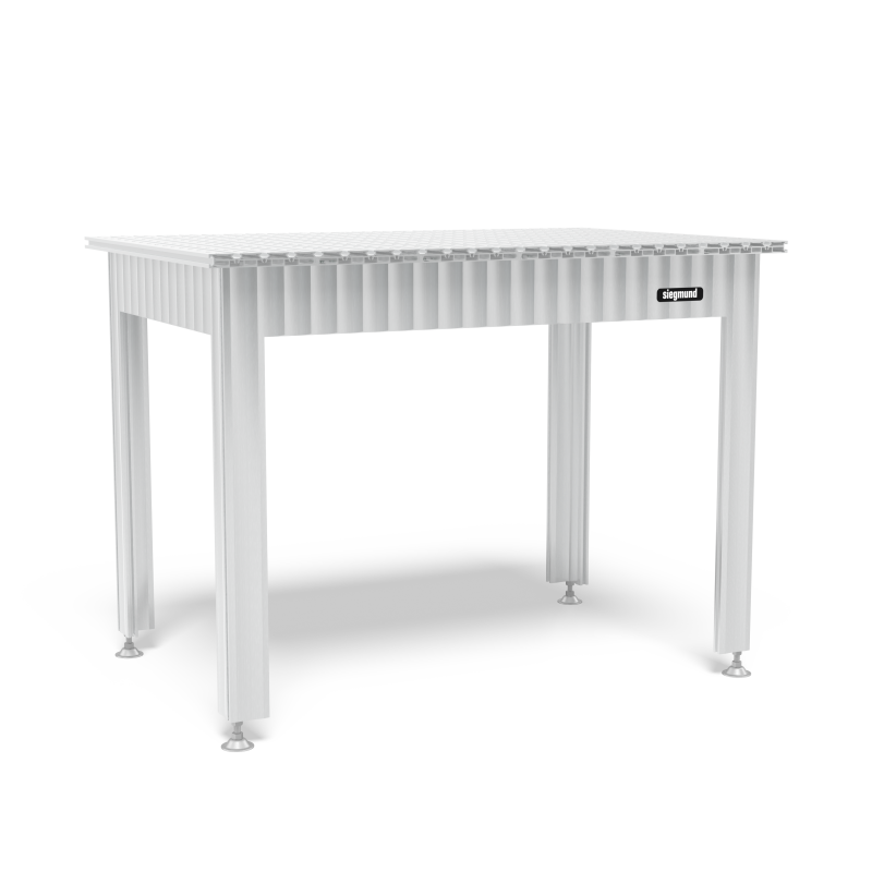 Load image into Gallery viewer, Siegmund Workbench with aluminum table profiles 1200x800 (WA161208.L), Siegmund System 16
