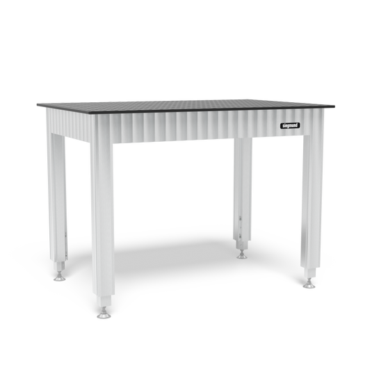 Siegmund Workbench height adjustable with steel plate 1200x800 (WS161208), Siegmund System 16