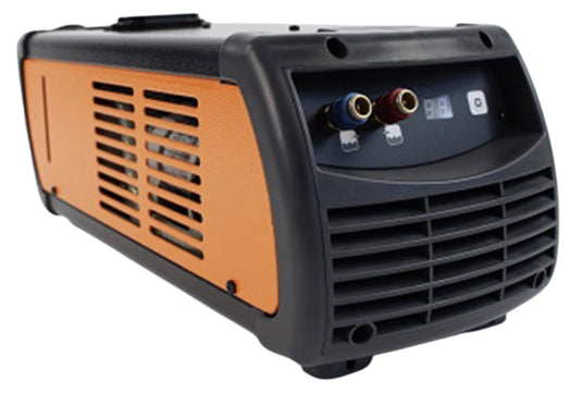 Orbital Service Cooler Dual orbital welding cooling unit with front coolant connections and integrated temperature display.