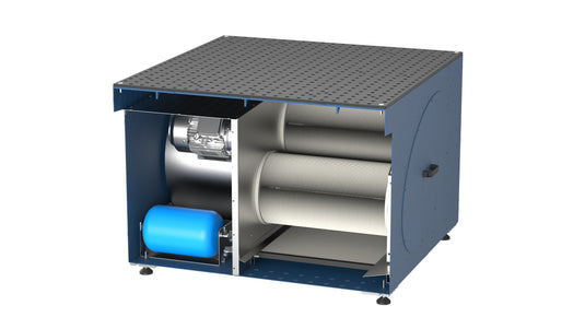 Downdraft Welding Table with Fume Extraction | Siegmund System 16 Compatible