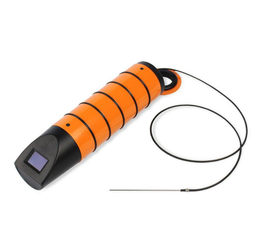 PRO2stick Residual Oxygen Analyzer handheld device with probe and OLED display for precise weld purge monitoring