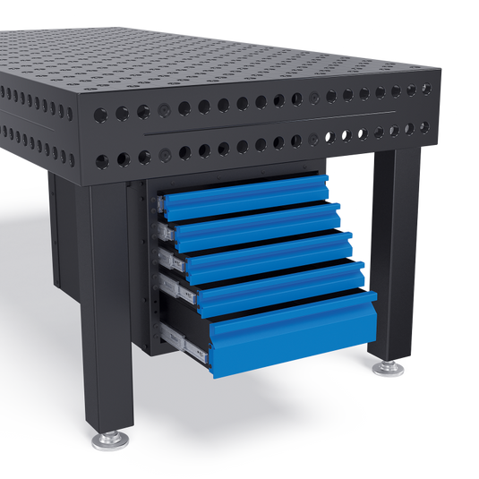
The design is totally enclosed to protect the contents from weld spatters and dirt.