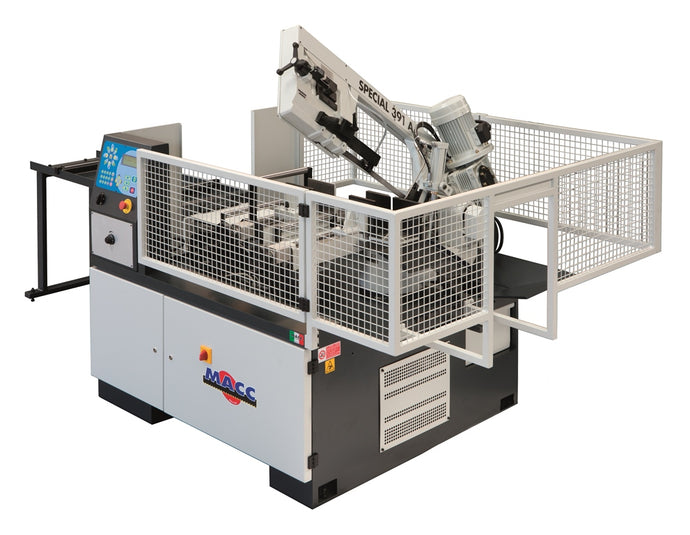 Industrial bandsaw auto feeder