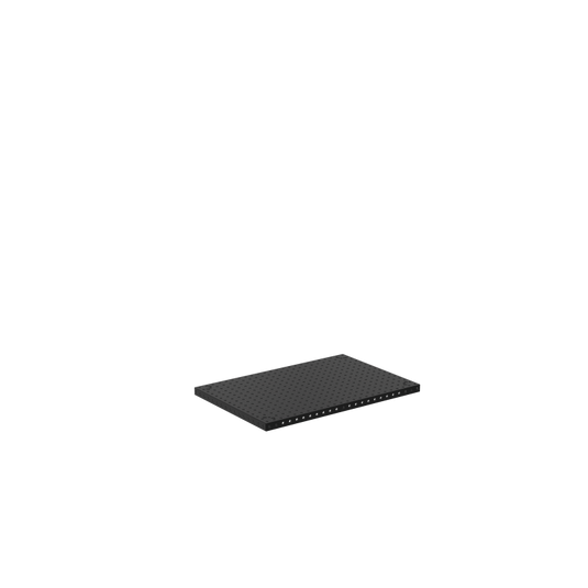 Siegmund Welding Tabletop for mobile lifting table; a black surface with a 50 x 50 mm borehole grid pattern for fixturing
