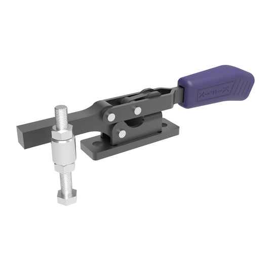 Kifix KF-515 DS horizontal toggle clamp with solid bar arm and flanged base