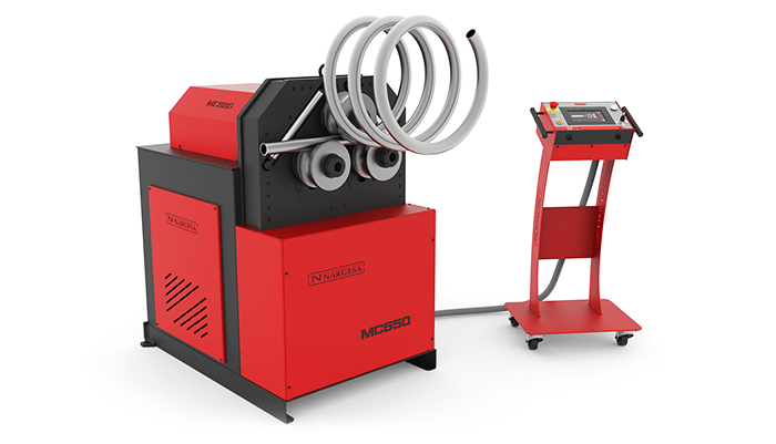 Load image into Gallery viewer, Nargesa MC550 Section &amp; Tube Bending Machine, 3"
