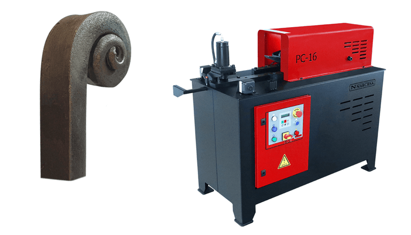 Load image into Gallery viewer, Nargesa PC16 Hot Scroll End Forming Machine
