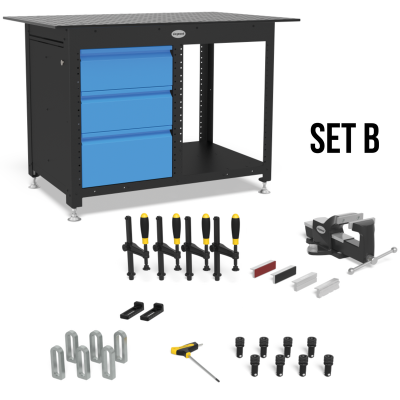 Load image into Gallery viewer, workstation system 16 half shelfs SET B
