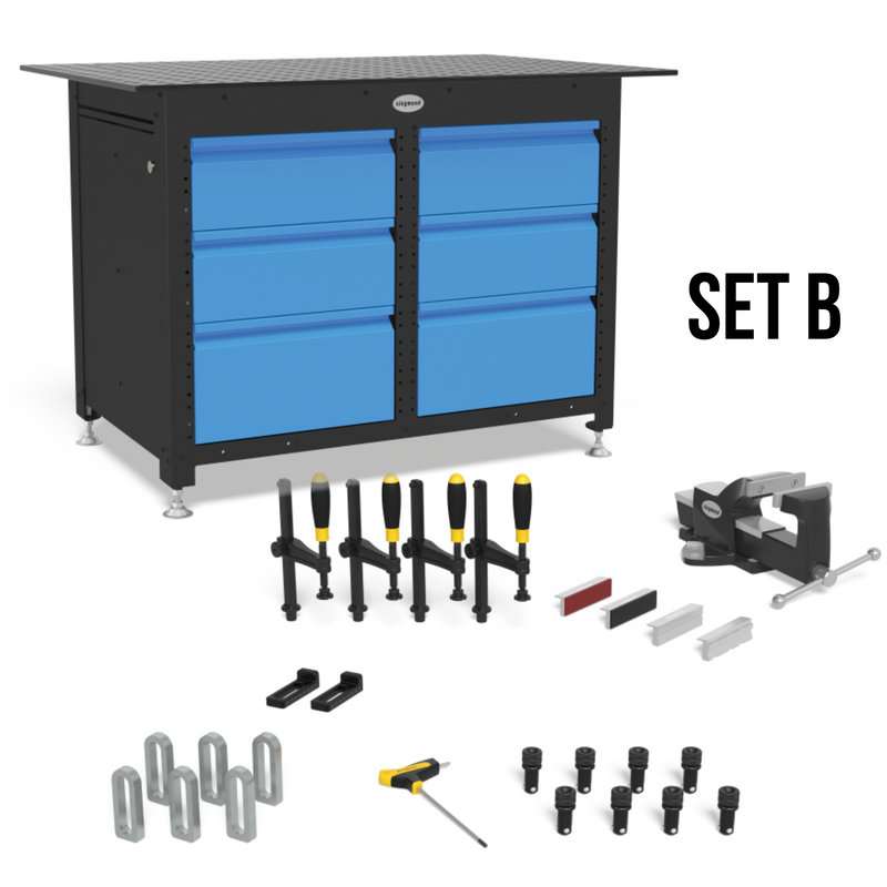 Load image into Gallery viewer, workstation system 16 Full shelfs SET B
