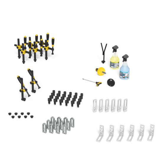 They include a carefully created selection of high-quality tools and fastening elements to support you in the implementation of your projects.
