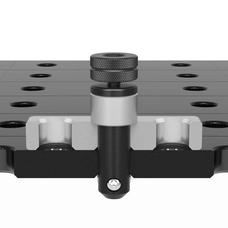 Load image into Gallery viewer, Siegmund System 28 Spacer Ring for Magnetic Bolt Chromed (2-280741.C) – additional view 2
