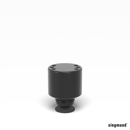 Load image into Gallery viewer, Siegmund System 28 Adapter with Hole Pattern Ø 50 / 40 burnished (2-280715.1) – product view
