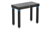 System 16 Professional Extreme 8.7 - 1000x500x100 Plasma nitrided ‐ table side with diagonal grid