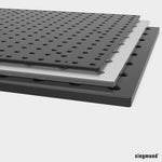 System 16 - Workstation - Perforated plate S355J2+N 1200x800x12 Plasma nitrided (PLATE ONLY)